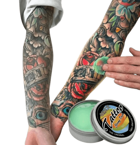 Crema Hidratante para el Cuidado del Tatuaje: Cura tu tatuaje, Reaviva el Color y Protege🦄