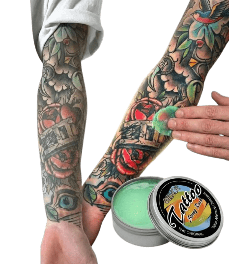 Crema Hidratante para el Cuidado del Tatuaje: Cura tu tatuaje, Reaviva el Color y Protege🦄