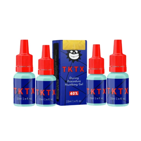 ✅ Pack 5 GEL ANESTESICO TKTX 15 ml DURANTE para TATUAJES | MICROBLADING | MAQUILLAJE PERMANENTE