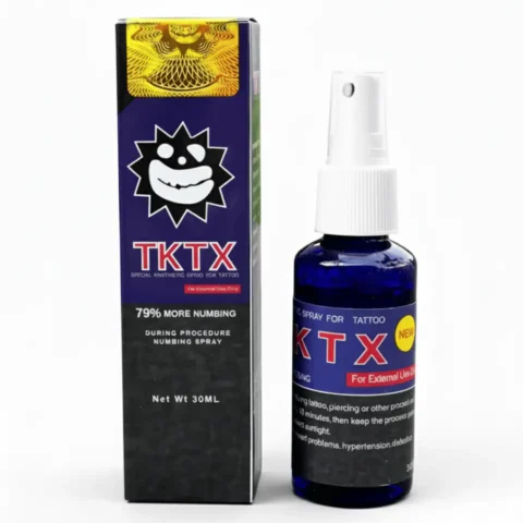 TKTX SPRAY ANESTÉSICO 30 ml DURANTE LOS TATUAJES | MICROBLADING | MAQUILLAJE PERMANENTE
