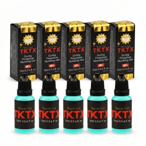 Ofertas Packs Ahorro 9 ✅ Pack 5 GEL ANESTESICO TKTX 15 ml DURANTE para TATUAJES | MICROBLADING | MAQUILLAJE PERMANENTE